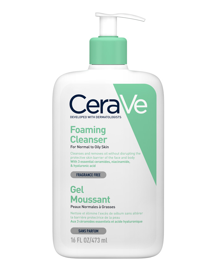 CeraVe Foaming Facial Cleanser For Oily Skin CeraVe India